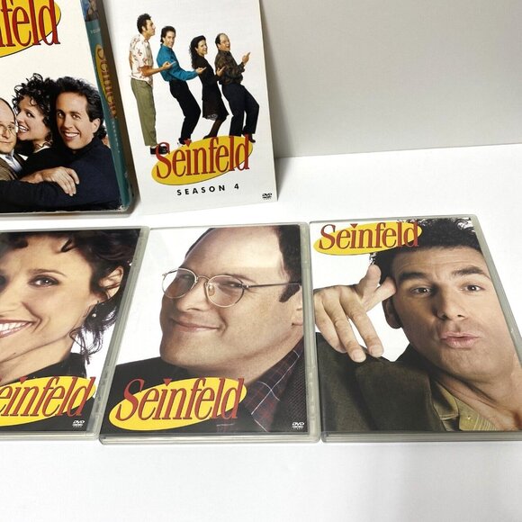 Seinfeld Season 4 DVD Video Collectable with Season Extras, 4 Disc with Covers - Picture 4 of 13